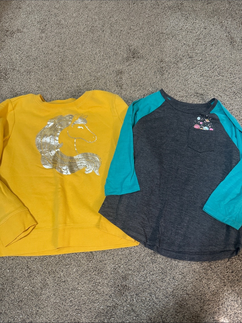 Jumping beans Sweatshirt and SO long sleeve tee